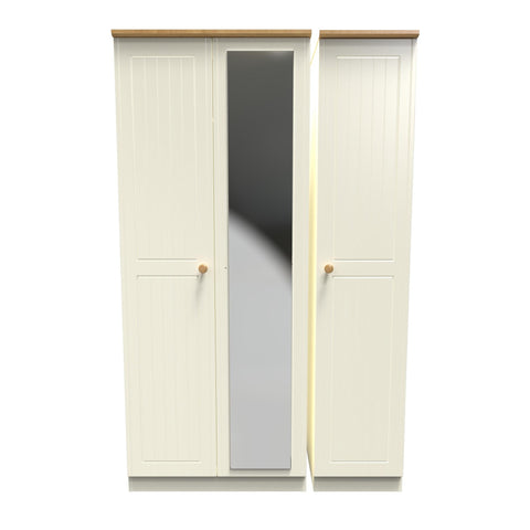 Warwick Triple Mirrored Wardrobe