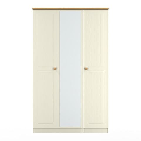 Warwick Triple Mirrored Wardrobe
