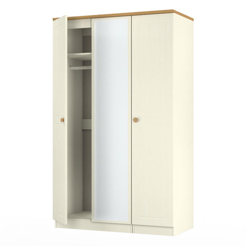 Warwick Triple Mirrored Wardrobe