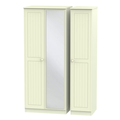 Warwick Triple Mirrored Wardrobe