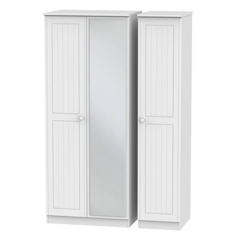 Warwick Triple Mirrored Wardrobe