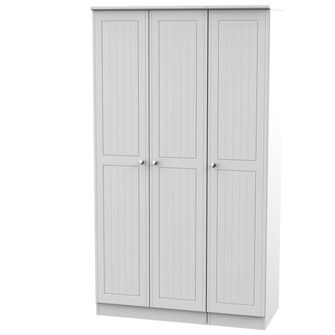 Warwick Tall Triple Plain Wardrobe