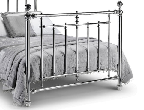 Julian Bowen Empress Chrome Bed Metal Bed