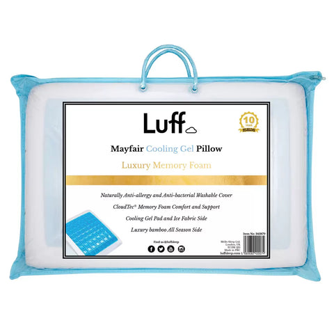 Luff Mayfair Cooling Gel Pillow
