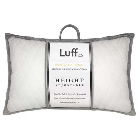 Luff Height Adjustable Prestige Bamboo Pillow